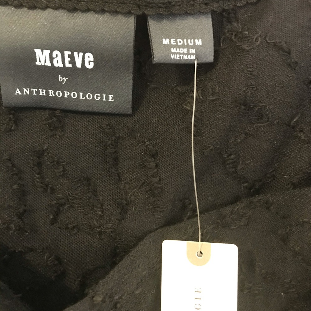 ❌SOLD❌NWT Anthropologie Batia Textured  Top - Picture 8 of 9